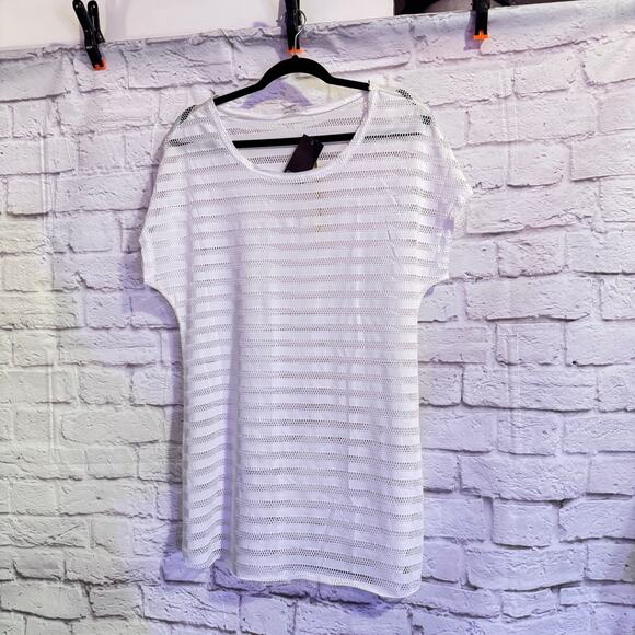Esmara White Swimsuit Cover Up Sz S (4/6) NWT - Picture 1 of 6